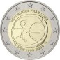 2 Euros France 2009, UNC, 10ᵉ anniversaire de l’Union Économique et Monétaire