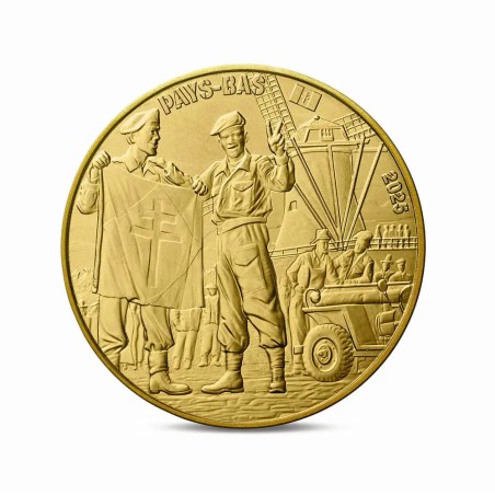 1/4€ France 2025, UNC, VE-DAY 80 ans de la Victoire en Europe, Soldat Français