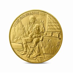 1/4 d'€ France 2025, UNC, VE-DAY 80 ans de la Victoire en Europe, Soldat Américain