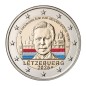Pièce de 2 euros Luxembourg 2025, BU, 25 ans de l'accession au trône du Grand-Duc Henri "Colorisée"