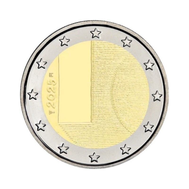 2 euros Finlande 2025, UNC, Diplomatie et politique étrangère