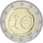 2 Euros Pays-Bas 2009, UNC, 10ᵉ anniversaire de l’Union Économique et Monétaire