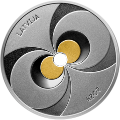 5 Euros Lettonie 2024, BE, ENERGIE