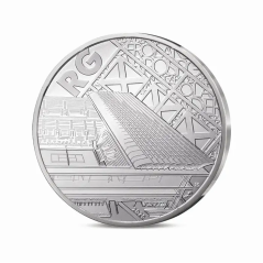 10 euros France 2025, UNC, Roland Garros