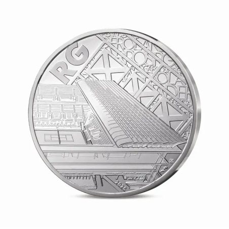 10 euros France 2025, UNC, Roland Garros