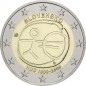 2 Euros Slovaquie 2009, UNC, 10ᵉ anniversaire de l’Union Économique et Monétaire