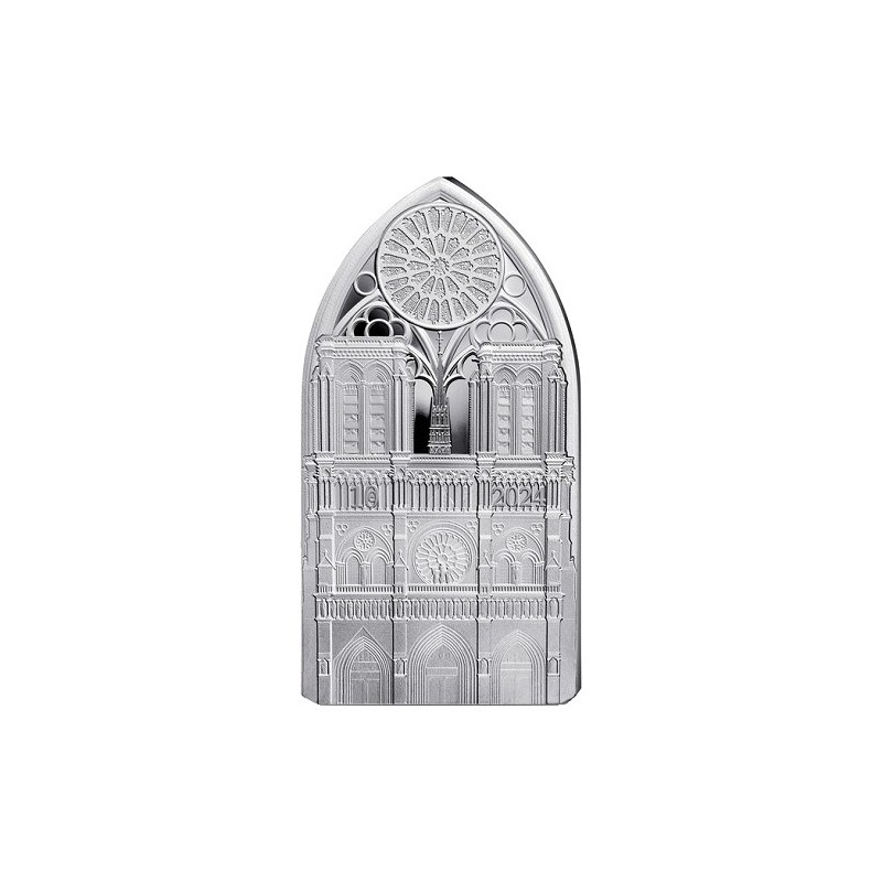 10€ France 2025, BE, "Reconstruire Notre Dame"
