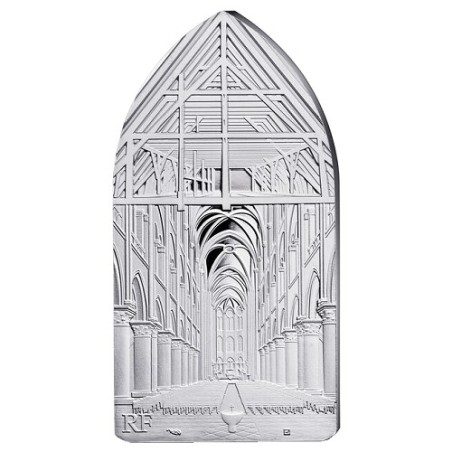 10€ France 2025, BE, "Reconstruire Notre Dame"