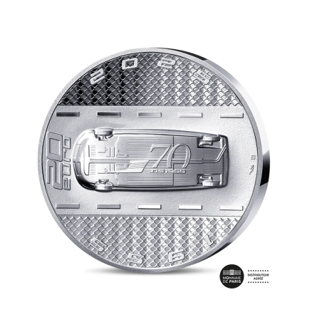 20 Euros France 2025, BE, Les 70 ans de la Citroën DS