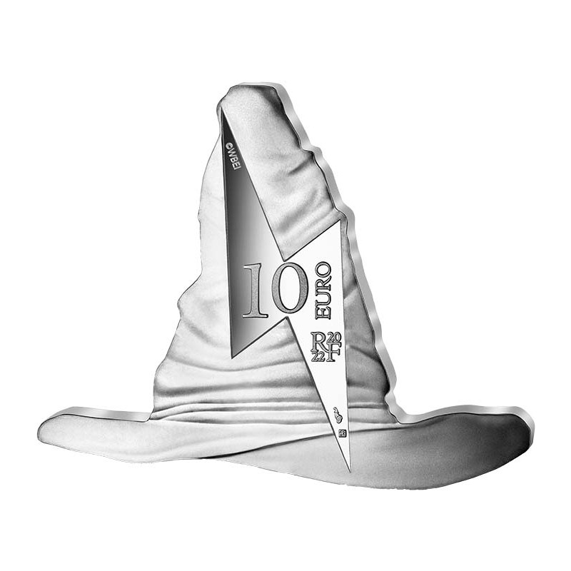 10 Euros France 2022, BE, Le choixpeau d'Harry Potter