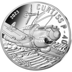 10 Euros France 2023, BE, Le Curtiss P-40