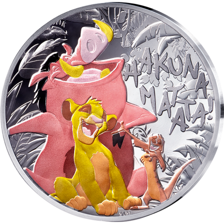 10 Euros France 2024, BE, Les 30 ans du Roi Lion Hakuna Matata - Colorisée