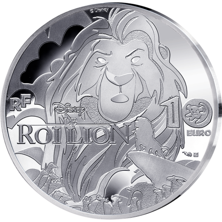 10 Euros France 2024, BE, Les 30 ans du Roi Lion Hakuna Matata - Colorisée