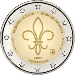 2 euros Portugal 2025, BU, Scoutisme mondial et mouvements de jeunesse