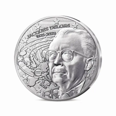 10€ France 2025, UNC, 100eme Anniversaire de Jacques Delors