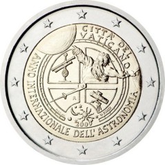 2 Euros Vatican 2009, Coffret BU, Année mondiale de l’astronomie