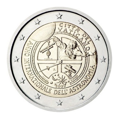 2 Euros Vatican 2009, Coffret BU, Année mondiale de l’astronomie