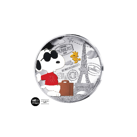 10 euros France 2025, BE, 75 ans de PEANUTS - SNOOPY - Colorisée
