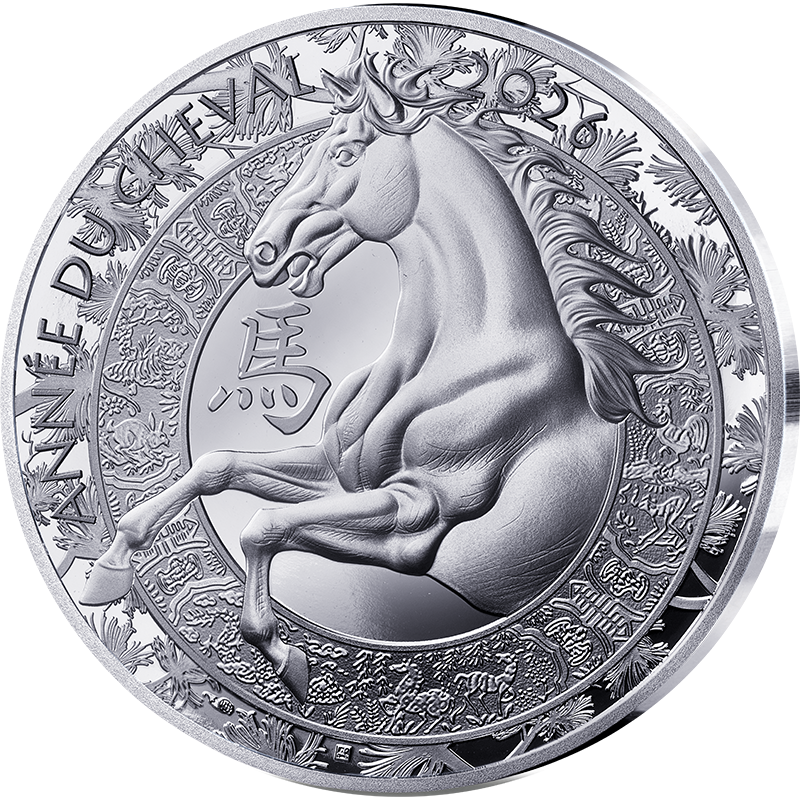 20 Euros France 2026, Argent, Coffret BE, Année du Cheval