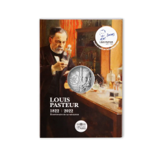10 euros France 2022, UNC, Bicentenaire de la naissance de Louis Pasteur