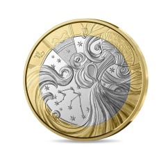 5 Euros, France 2026, UNC, Verseau, Signe du Zodiaque