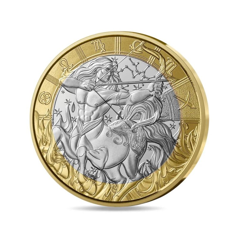 5 Euros, France 2026, UNC, Sagittaire, Signe du Zodiaque