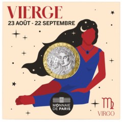 5 Euros, France 2026, UNC, Vierge, Signe du Zodiaque