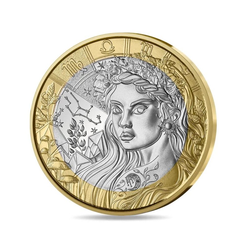 5 Euros, France 2026, UNC, Vierge, Signe du Zodiaque
