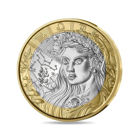 5 Euros, France 2026, UNC, Vierge, Signe du Zodiaque