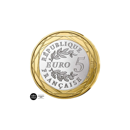 5 Euros, France 2026, UNC, Cancer, Signe du Zodiaque