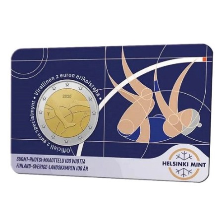 2 euros Finlande 2025, BU, 100 ans du match d’athlétisme Finlande/Suède version Finlandais