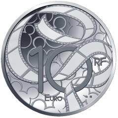 10 euros France 2025, Argent colorisé, BE, Les classiques Disney "Les Aristochats"