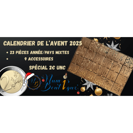 Calendrier de l'Avent Numismatique €uros et matériels spécialisés