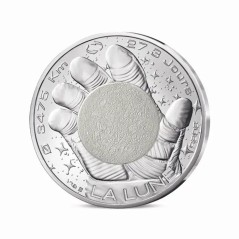 10 euros France 2025, UNC, La lune, L'odyssée spatiale avec Thomas Pesquet