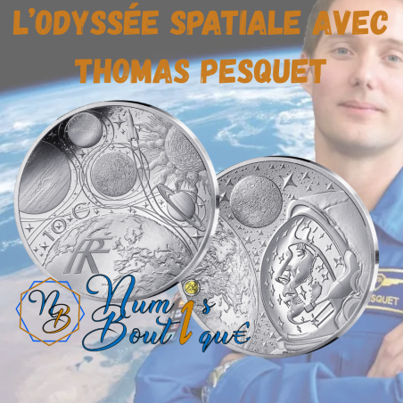 10 euros France 2025, BE, L'odyssée spatiale avec Thomas Pesquet