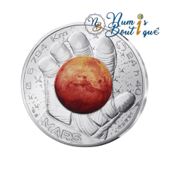 10 euros France 2025, UNC, Mars, L'odyssée spatiale avec Thomas Pesquet
