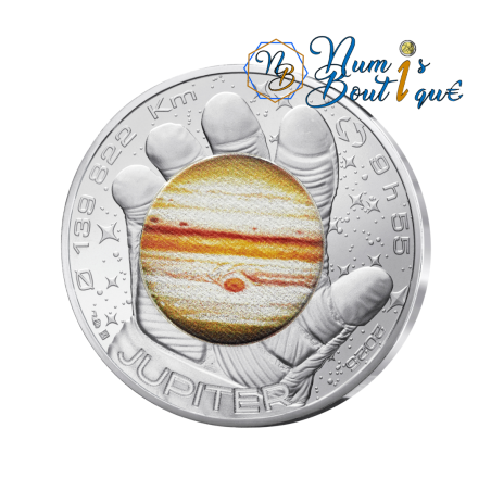 10 euros France 2025, UNC, Jupiter, L'odyssée spatiale avec Thomas Pesquet