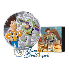 10 euros France 2025, Argent colorisé, BE, Les classiques Disney "Toy Story"
