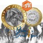 5 euros France 2025, UNC, Les 80 ans de la SPA, les Chevaux 5 euros France 2025, UNC, Les 80 ans de la SPA, les Chevaux