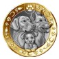 Pièce de 5 euros France 2025, UNC, Les 80 ans de la SPA, les Chiens Pièce de 5 euros France 2025, UNC, Les 80 ans de la SPA, les Chiens