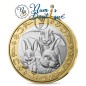 lots des 4 pièces de 5 euros France 2025, UNC, Les 80 ans de la SPA, les Lapins, Chevaux, Chats et Chiens
