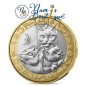 lots des 4 pièces de 5 euros France 2025, UNC, Les 80 ans de la SPA, les Lapins, Chevaux, Chats et Chiens