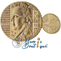 Série de 10, 20 et 50 centimes France 2024, UNC, Face Nationale, Type 2