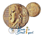 Série de 10, 20 et 50 centimes France 2024, UNC, Face Nationale, Type 2