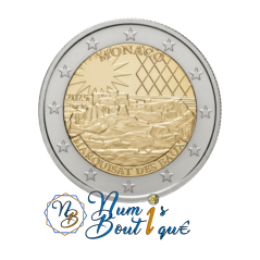 Pièce de 2€ Monaco 2025, BE, Marquis des Baux