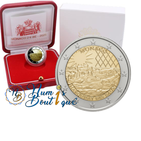 2€ Monaco 2025, BE, Marquis des Baux