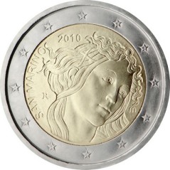 2 Euros Saint-Marin 2010, Coffret BU, 500ᵉ anniversaire de la mort du peintre italien Alessandro di Mariano di Vanni Filipepi