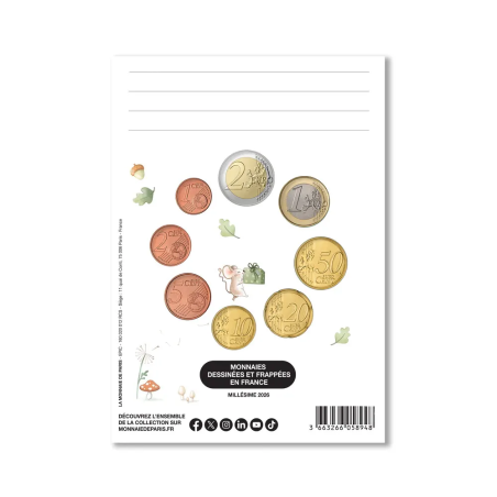 Série 8 pièces France 2026, FDC, Mes premières pièces