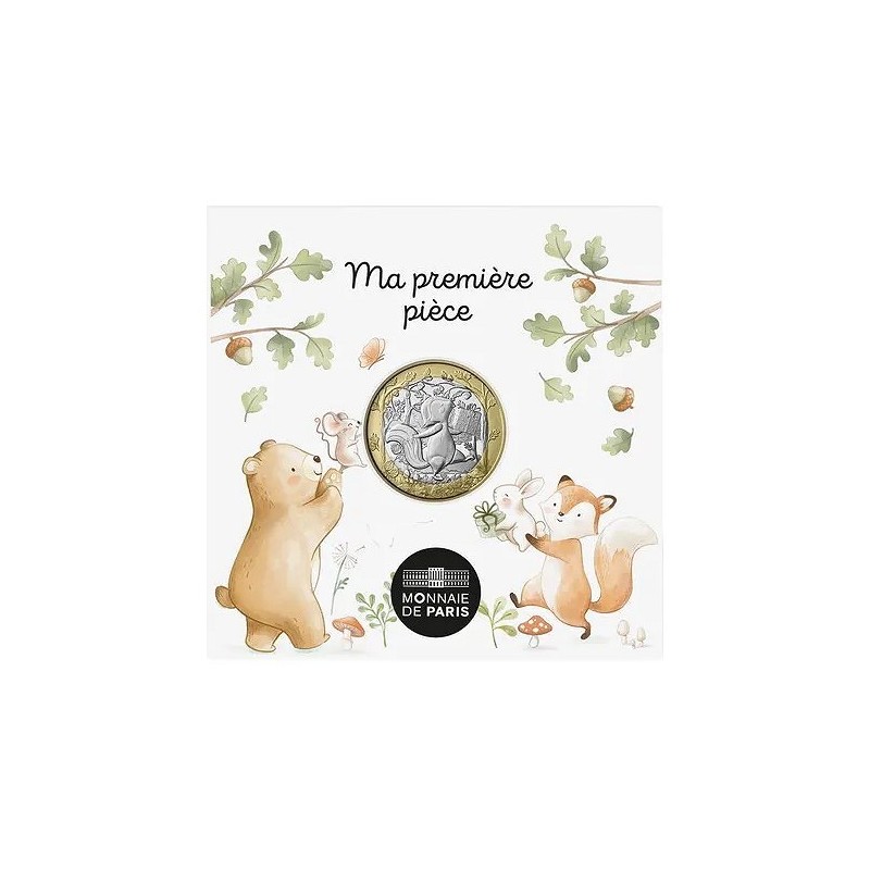 Pièce de 5 euros France 2026, UNC, Ma première pièce, Bimétallique Pièce de 5 euros France 2026, UNC, Ma première pièce, Bimétallique