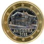 1 Euro Andorre 2025, UNC, Face Nationale Courante